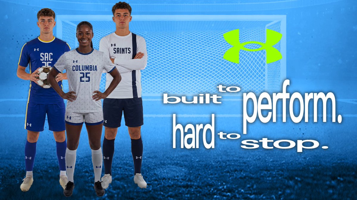 BSNSPORTS's tweet photo. Set the standard this season.

Custom Under Armour Direct soccer kits built for your program. Delivered in 4 weeks.

Learn more at https://t.co/lTQZed6AoK https://t.co/9WTDsZFnir