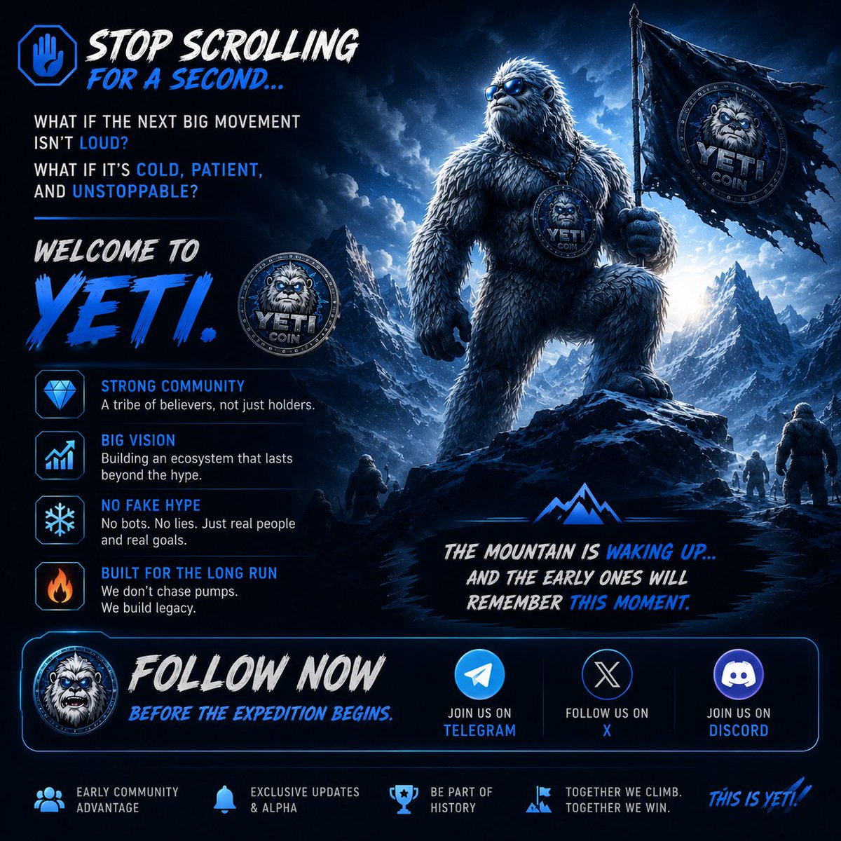 Yeticoin tweet media