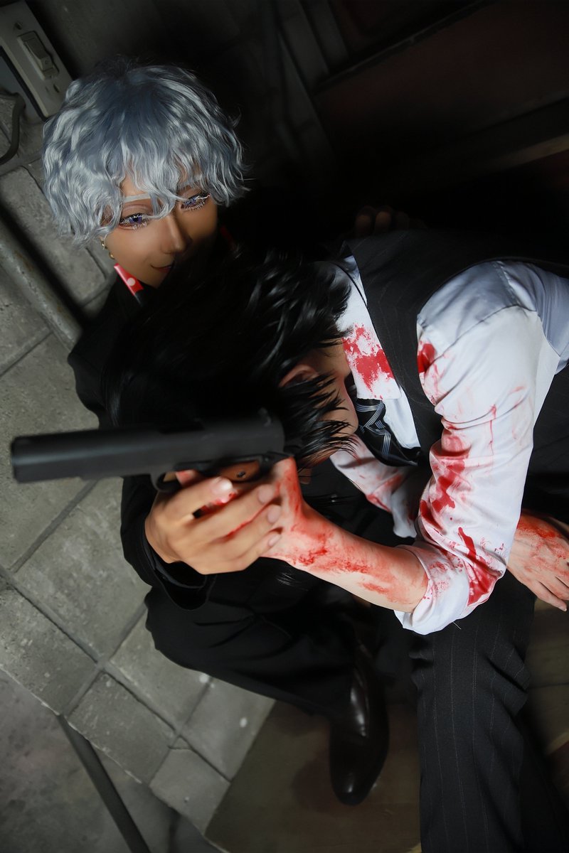 ⚠コスプレ/cosplay/血糊⚠
　T卍R

　　　◤￣￣￣￣￣￣￣￣￣￣￣
　　　　　　　王の手中
　　　＿＿＿＿＿＿＿＿＿＿＿◢

🦋:ある🐈‍⬛💊
🎴:ちゃんべ☺︎
'
P:GENさん
