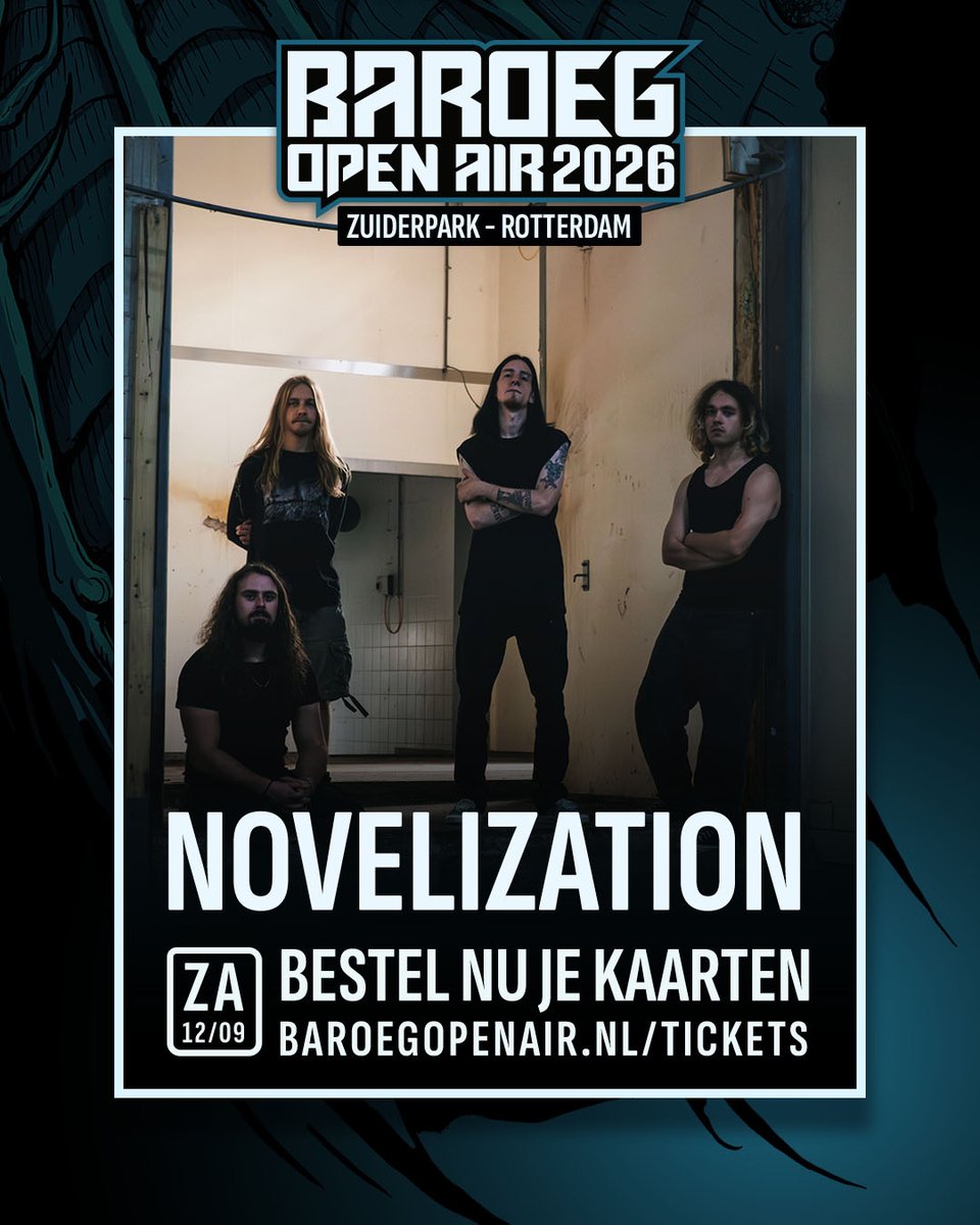 Baroeg's tweet photo. ⚡️ NIEUWE NAMEN BOA 2026 ⚡️ 

📌 ZA 12 SEP 

 - IJSLAND (NL electro/hiphop/rave)  
- Crystal Lake (JP metalcore) 
- Baseck (US breakcore/rave) 
- Novelization (NL black/death metal; winnaar Metal Battle)  

➡️ Tickets: https://t.co/Wc65m3IxFJ https://t.co/SKSM9ln2Sw