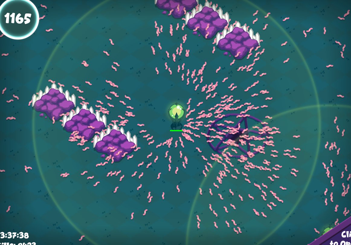 itchio's tweet photo. Wormomancy (demo): Mass-harvest worms' souls before the devil claims yours in this goofy idle clicker! 

https://t.co/OwRWWWlurn by @pinaplll https://t.co/f6uiGYj9TD