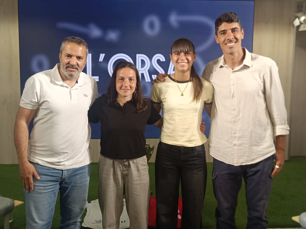 Lorsai_FCFTV's tweet photo. ✅ 𝘿𝙞𝙨𝙥𝙤𝙣𝙞𝙗𝙡𝙚 𝙇'𝙊𝙧𝙨𝙖𝙞

🏆 La final de la Copa Catalunya femenina 🏆

🎙️ Anna Bové @CEEuropa i Laura Fernandez @SEAEM_1925 
⁉️ Respondran la pregunta de @GemmaMallorca

🖇️ Els detalls a https://t.co/M6UErPzQZp

📺 El programa a @laxarxames https://t.co/PfDG8nqfgI