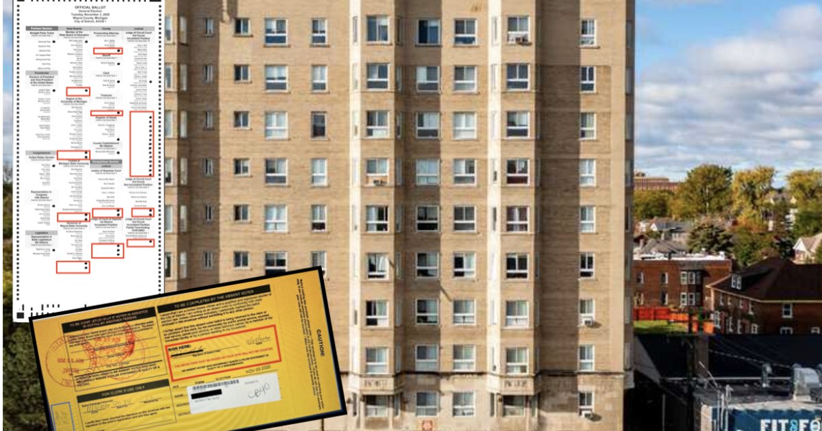 BOMBSHELL: Detroit 2020 Election Document Investigation Reveals WHOPPING 12.4% of Absentee Ballots Are MISSING OFFICIAL ENVELOPE Required By Law From 51 Taxpayer-Subsidized Housing Addresses

READ: thegatewaypundit.com/2026/05/bombsh…