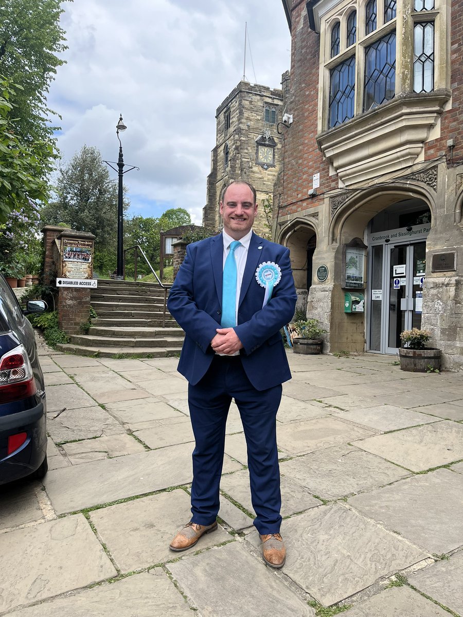 ReformUKFHRM's tweet photo. Vote for Matthew Beattie for Cranbrook, Sissinghurst &amp; Frittenden 🩵 @ReformWealdKent #VoteReformUK #GetStarmerOut https://t.co/B8myvYAsAN