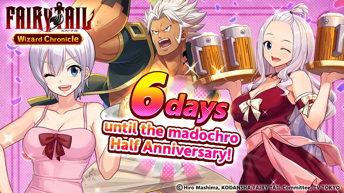 6 Days Until #madochroHalfAnniv! ⏰💭／ The countdown image for