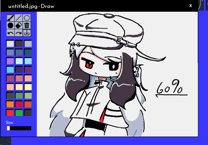 Aria_Chrysanthe's tweet photo. Me going back to the first game to get all the achievements and finally play the dlc, thinking it would be a fast run-

I spent like 30-40 minutes doing this chibi in the game- who thought it was a good idea to add a drawing app in the game? unu

#ADWD #ADWD2 #ADateWithDeath https://t.co/rcgjuQ1JYP