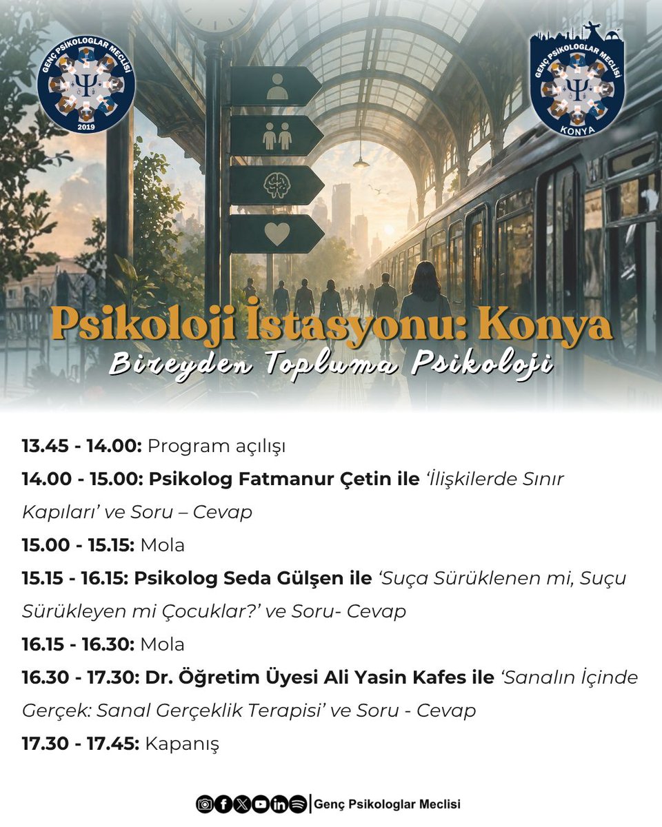GPM_Resmi's tweet photo. GPM Konya ekibi olarak gururla sunarız!🌟
Dönemin son etkinliği ve en kapsamlı zirvesi için rota oluşturuluyor! 🚂

Detaylı bilgi afişte yer almaktadır ☺️. https://t.co/3kHmnqD5ua