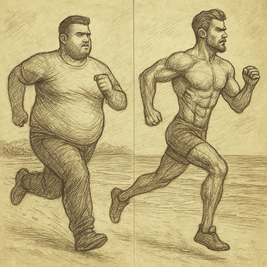 HProductiva's tweet photo. La grasa abdominal causa:

• Cáncer
• Diabetes
• Enfermedades cardíacas

Después de perder 15kg trabajando 40h/semana viajando con 2 hijos pequeños...

Aquí está todo lo que funcionó sin pisar un gym:

1 - Deja de correr si tienes sobrepeso https://t.co/pDi4AppAVb