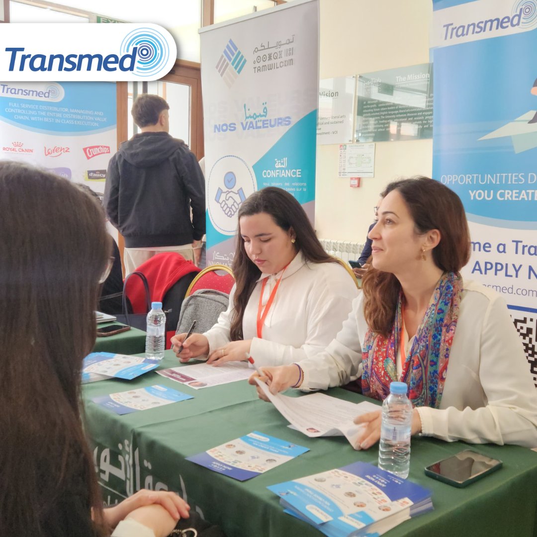 Transmed's tweet photo. Transmed Morocco joined Al Akhawayn University’s career fair, connecting with top talent. A great opportunity to build relationships, support future careers, and engage with a dynamic student community.
#Transmed #TransmedMorocco #Careers #FutureTalent https://t.co/2ZMrEV5GLy