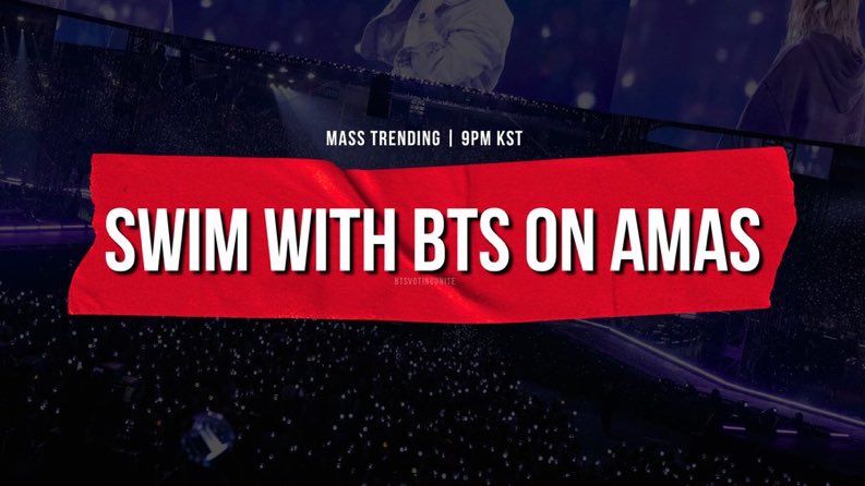 cupvaketk's tweet photo. ‼️MASS TRENDING HAS STARTED‼️

RT &amp; REPLY THE TAGS !!

SWIM WITH BTS ON AMAs
SWIM WITH BTS ON AMAs
SWIM WITH BTS ON AMAs https://t.co/EwVBOsOkHd