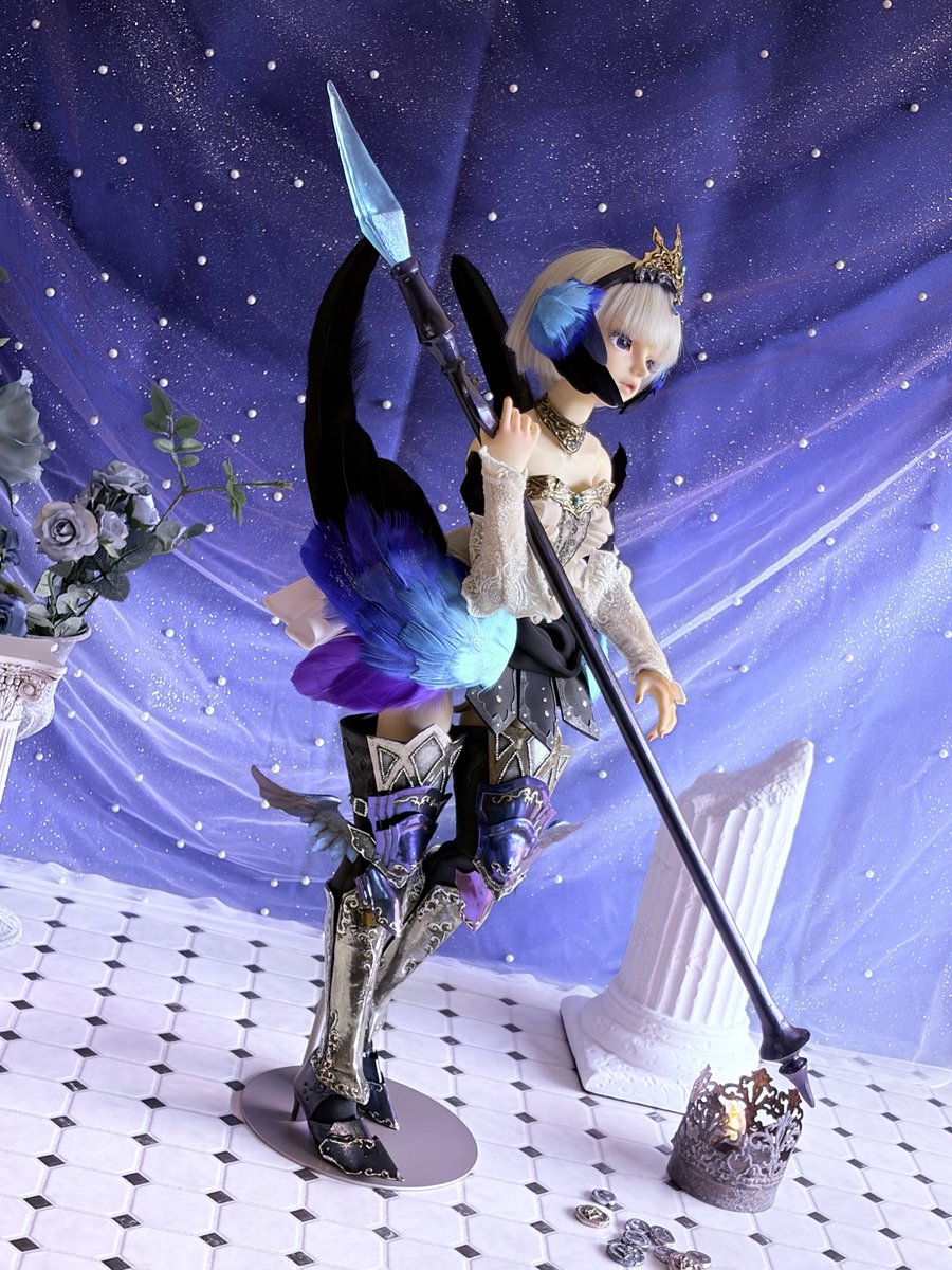 MelissaNamico's tweet photo. オーディンスフィアのグウェンドリン姫の衣装をドール用に作ってみました✨
レイヴスラシル版発売10周年の記念製作です♪美しいワルキューレが舞う世界観をお伝え出来れば幸いです
#オーディンスフィア 
#オーディンスフィアレイヴスラシル
#グウェンドリン https://t.co/hyMTzYlIN0