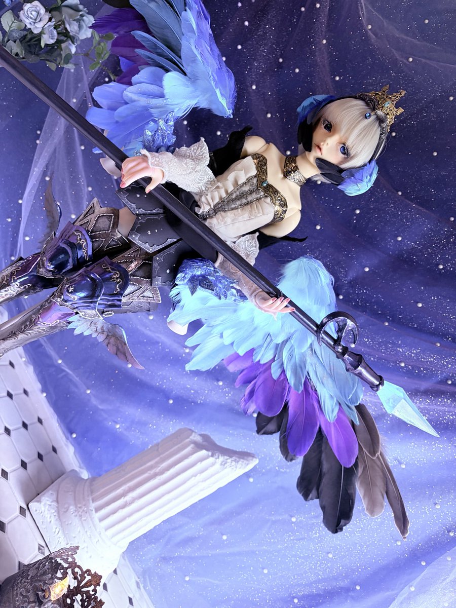 MelissaNamico's tweet photo. オーディンスフィアのグウェンドリン姫の衣装をドール用に作ってみました✨
レイヴスラシル版発売10周年の記念製作です♪美しいワルキューレが舞う世界観をお伝え出来れば幸いです
#オーディンスフィア 
#オーディンスフィアレイヴスラシル
#グウェンドリン https://t.co/hyMTzYlIN0
