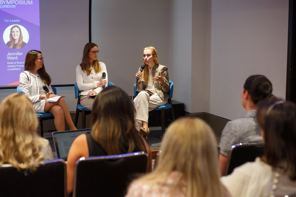 CubeMatchLtd's tweet photo. Last week, Jennifer Ward joined the @WomeninPayments UK Symposium panel on “Leading with Authenticity, Purpose and Feminine #Leadership.”

To learn more: https://t.co/6KBeIl4MzH

#WomenInPayments #WIPUKEU2026 #PaymentsLeadership #FutureOfPayments #PoweringChange https://t.co/pykvAwuPah