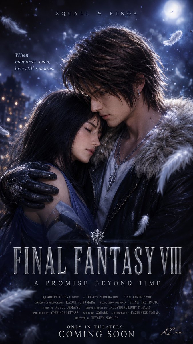 AIna_artmusic's tweet photo. 🚨🔥Best live Action Romance in FF? ❤️🤔
Squall and Rinoa?
Tidus and Yuna?
Cloud and Tifa?
Vote yours 👇 https://t.co/sayzTQzngx
