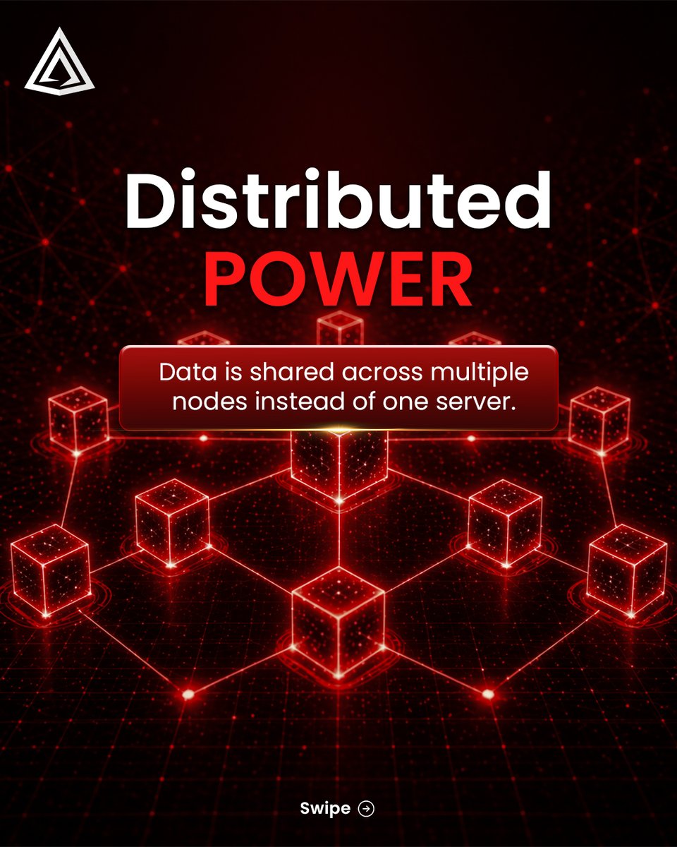 MSTBlockchain's tweet photo. Decentralization means the network owns the power, not a single entity. ⚡

Distributed systems create:
🔹 More transparency
🔹 Better security
🔹 Greater trust
Welcome to the future of Web3. 🌐
#MSTBlockchain #Web3 #Decentralization #BlockchainTechnology #Crypto https://t.co/tlvui8W79r