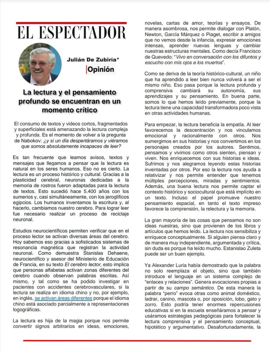 JULIAN DE ZUBIRIA tweet media