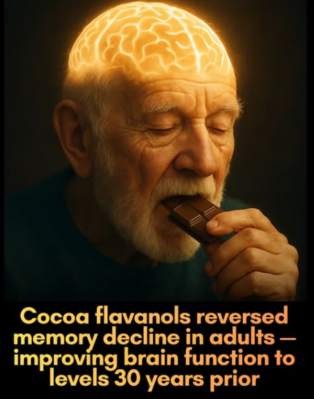 Rainmaker1973's tweet photo. A specially formulated cocoa drink rich in flavanols has been shown to reverse age-related memory decline in older adults, restoring performance to levels typical of people two to three decades younger.

In a landmark Columbia University study, healthy adults aged 50–69 who drank a high-flavanol cocoa beverage daily for three months experienced marked improvement in memory tests. Brain scans revealed enhanced function in the dentate gyrus—a hippocampal region whose deterioration is strongly tied to normal aging.

This is the first human trial to directly link age-related memory loss to dentate gyrus impairment and demonstrate that a dietary intervention can meaningfully reverse it.

The key was a custom cocoa powder developed by Mars, Inc. that preserved naturally high levels of flavanols—plant compounds largely destroyed during ordinary chocolate processing. Standard chocolate bars or cocoa drinks do not contain comparable amounts, so the researchers stress that everyday chocolate won’t deliver the same effect.

While larger studies are still needed, the findings provide powerful new evidence that targeted, flavanol-rich nutrition can sharpen cognition as we age and open a promising avenue for protecting brain health without drugs.

[Enhancing dentate gyrus function with dietary flavanols improves cognition in older adults. Nature Neuroscience, 2014]
