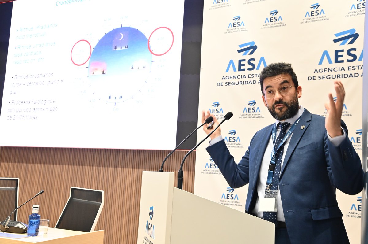 aprocta's tweet photo. Juan F. Díaz, catedrático de Psicología Diferencial de la @unicomplutense, nos ofrece claves sobre:

🧠Cómo afecta la disrupción circadiana al rendimiento cognitivo.
🌘Cómo fluctúan las funciones cognitivas a lo largo del día.
⏱️Diferencias individuales: cronotipo y edad. https://t.co/CTrZ97q4Lk