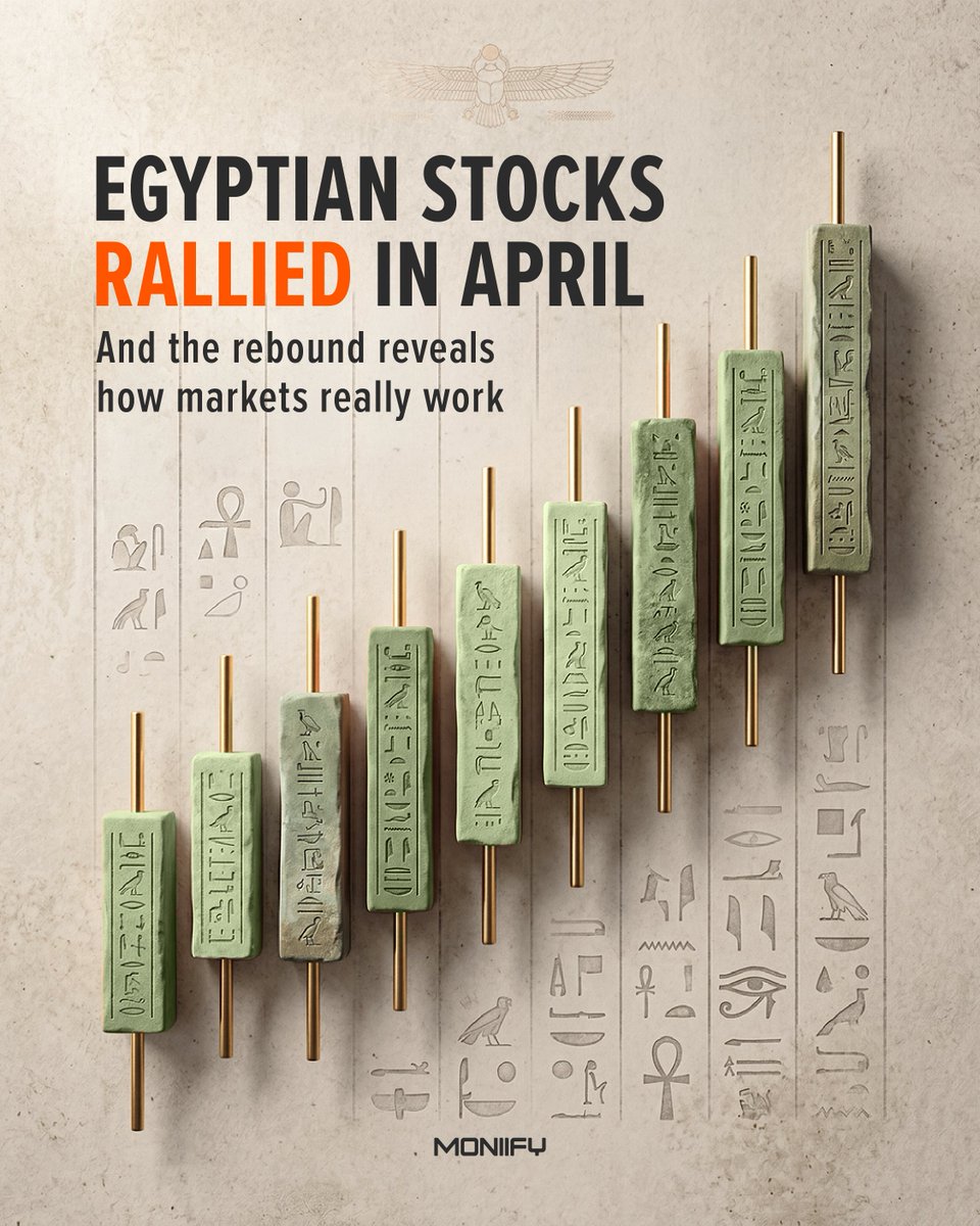 MoniifyBusiness's tweet photo. The EGX30 rallied in April. But the investors behind the rebound tell very different stories. 📈 

We break down retail vs institutional money and why who is buying matters more than most people realize. 

#EGX30 #StockMarkets #Egypt #Investing #Markets https://t.co/mWL0mQ78gm