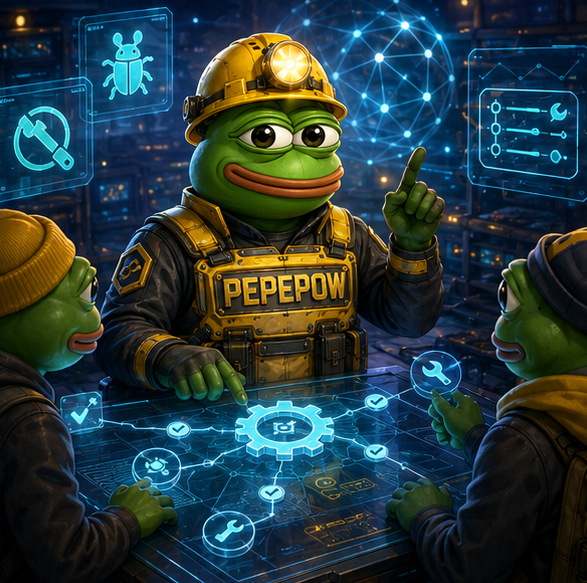 PEPEWCommunity's tweet photo. 📖 Not every contribution needs to be code.
Simple PEPEPOW mining guides are extremely valuable.
Windows, WSL, HiveOS, CPU, GPU, pool setup, common errors — even plain-language instructions can help many new miners get started faster. https://t.co/1hrepn3DBx