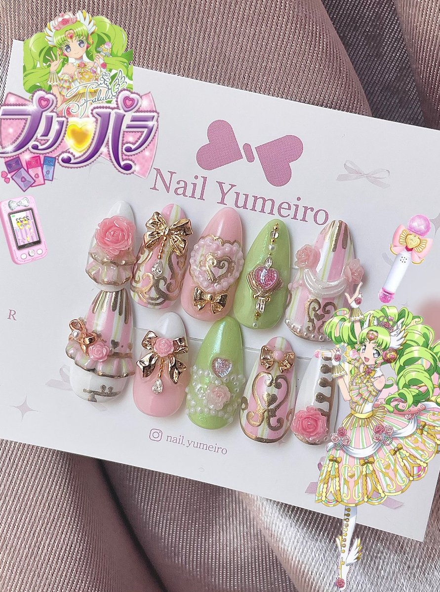 ๋ค์ผ ์ ๋ฉ์ด๋ก Nail Yumeiro tweet media