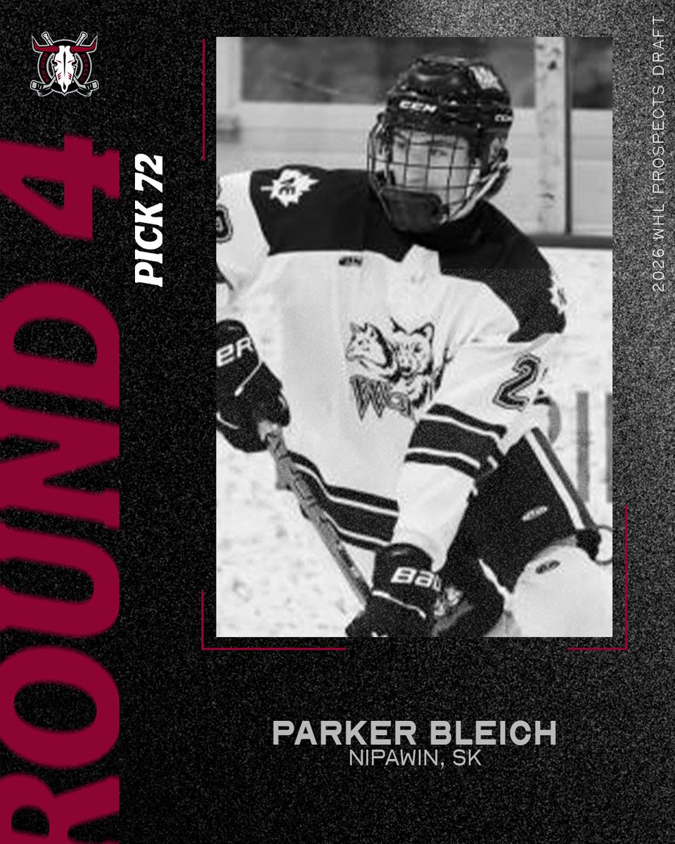 We've made back-to-back picks in round four!

71st overall - Connor Baines, Forward
72nd overall - Parker Bleich, Defence

#RDREBELS I #WHLDraft