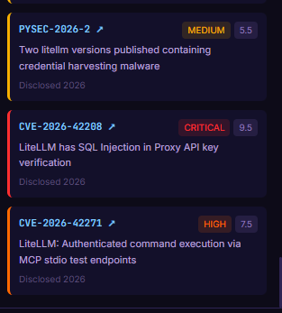 prettycyb3rgirl's tweet photo. New update!!!
Data automation process done.

It now fetches latest CVE's and incidents for all packages/nodes available automatically

Check it out here: https://t.co/oWOLAYBM02

Give it a star on github 🥹 : https://t.co/lHaqobrdQZ

Thank you for your feedback everyone, keep it rolling😊

What feature should I implement next?