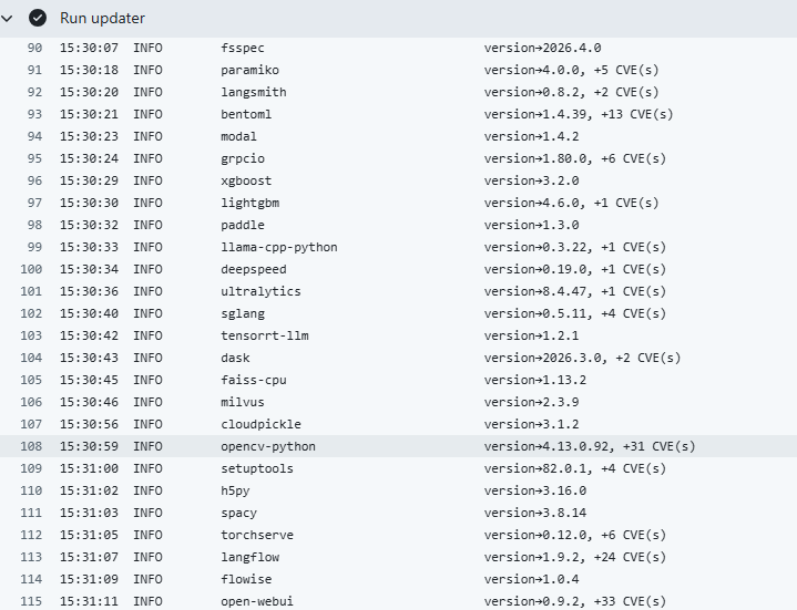 prettycyb3rgirl's tweet photo. New update!!!
Data automation process done.

It now fetches latest CVE's and incidents for all packages/nodes available automatically

Check it out here: https://t.co/oWOLAYBM02

Give it a star on github 🥹 : https://t.co/lHaqobrdQZ

Thank you for your feedback everyone, keep it rolling😊

What feature should I implement next?