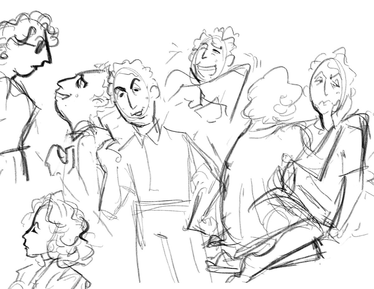 tchnicolordrms's tweet photo. In Trousers sketches bruh idek (ft my personal Marvin design) #introusers #falsettos #falsettosfanart https://t.co/naGZw7fk5Z
