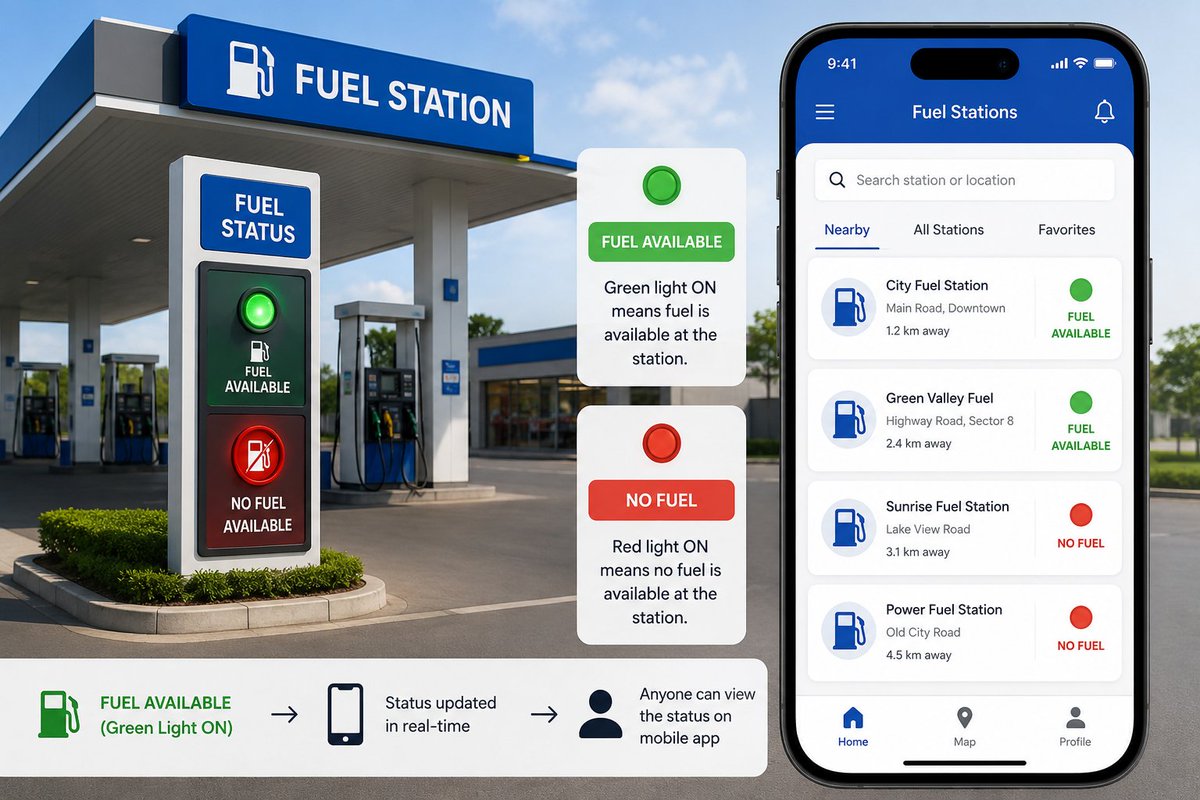 kunle_aremu's tweet photo. I'm thinking there should be a kind of a real time system in Nigeria that will inform us to know which fuel station is currently selling fuels and those who are not currently selling fuels including their price list. 

In this case, each fuel station will have to sign up on that platform and submit their data including their fuel availability status.

If a particular fuel station is currently selling or not selling fuel, there should be an indication in the form of green 💚 or red ♥️ light which will be displayed in front of the name of that fuel station.

This is what I mean, say I want to buy fuels and instead of me searching for which station has fuels or not, I will just login to a particular mobile app on my phone to search for a station currently selling fuels and their prices.

As we all know that there are some bank apps that will tell you the network status of another bank you want to send or withdraw money to and from which is known as a BANK SUCCESS RATE

What do you think about this?