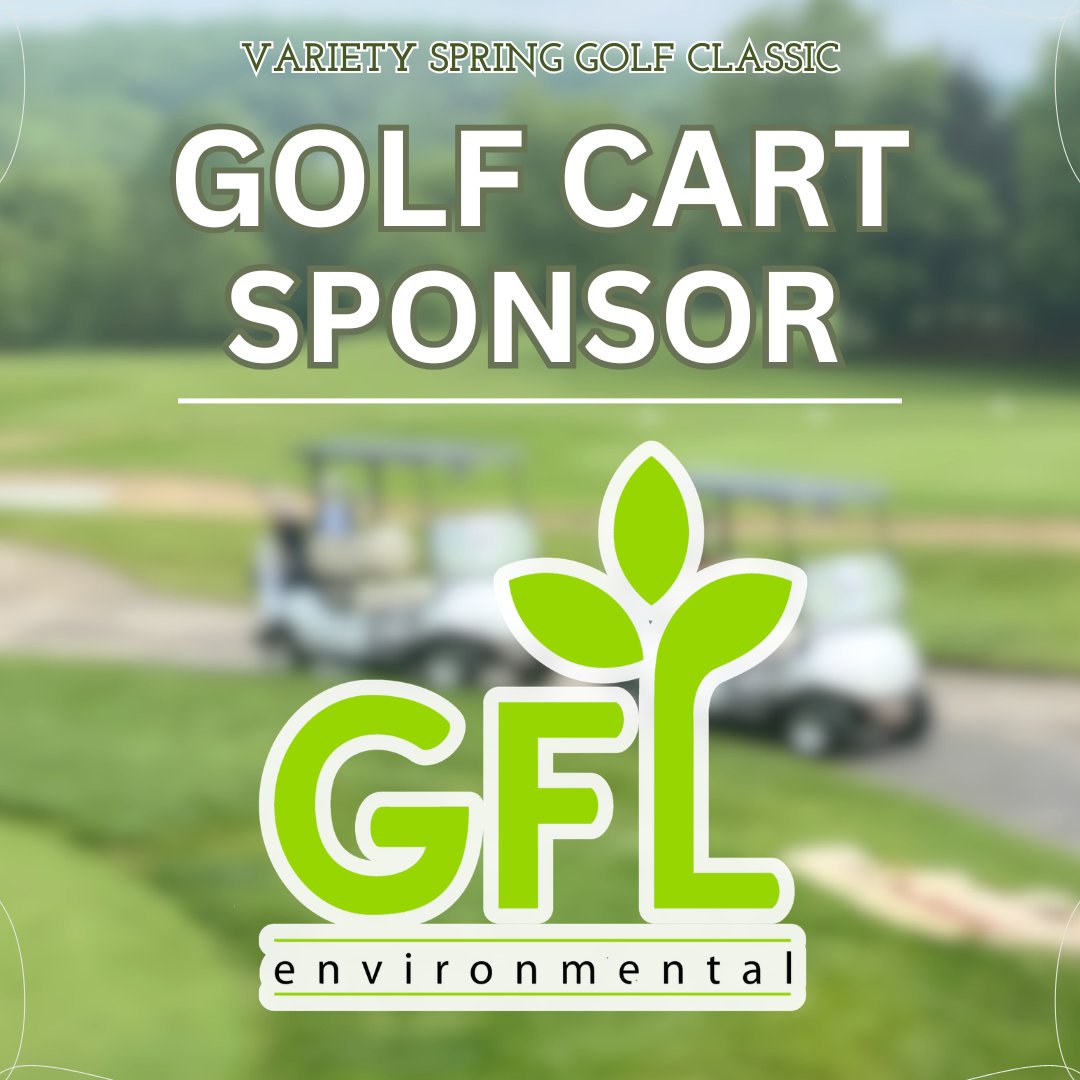 VarietyWI's tweet photo. @GFLenv is our Golf Cart Sponsor for the Variety Spring Golf Classic! Thank you for driving change for children with special needs🛺⛳ https://t.co/gBTExFaTo1