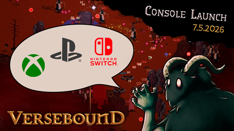 ConiferDigital's tweet photo. Versebound is now on @PlayStationFI, @XboxSuomi and @NintendoEurope. Our first game ever, now in your living room. We honestly can't believe it either. Thanks @SilesiaGames for making it happen 🎮 @ID_Xbox #Versebound https://t.co/Aj8s21OUIz