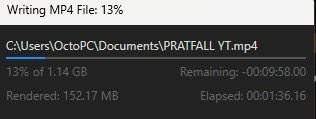 Aun siento que tarda un chingo en guardarse pero me acuerdo cuando un video me tardaba 8 hrs en renderizar y se me pasa👍🏼