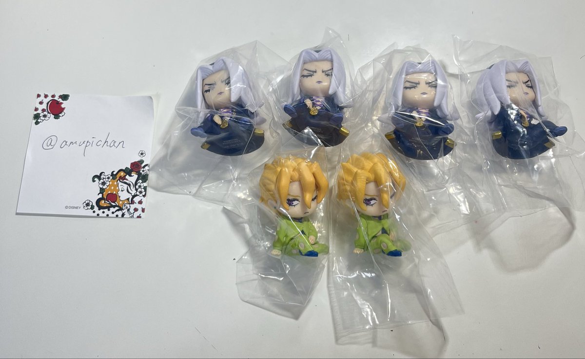 amupichan's tweet photo. 【交換】
肩ズンFig. ジョジョの奇妙な冒険 黄金の風 Vol.2

譲　アバッキオ　フーゴ

求　ナランチャ＞ジョルノ、ミスタ、トリッシュ

まとめての交換優先
都内手渡し・郵送どちらも可能
お気軽にお声掛けください🤍 https://t.co/ui9QfVgjDp
