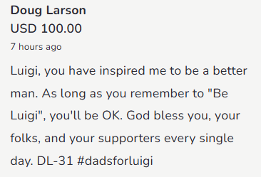 Luigi Fund tweet media