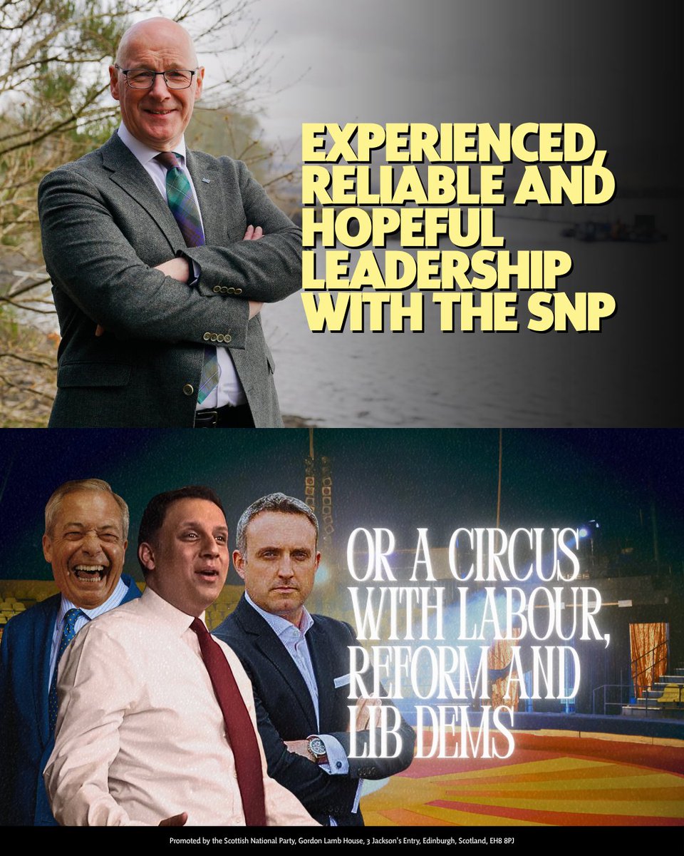 The SNP tweet media