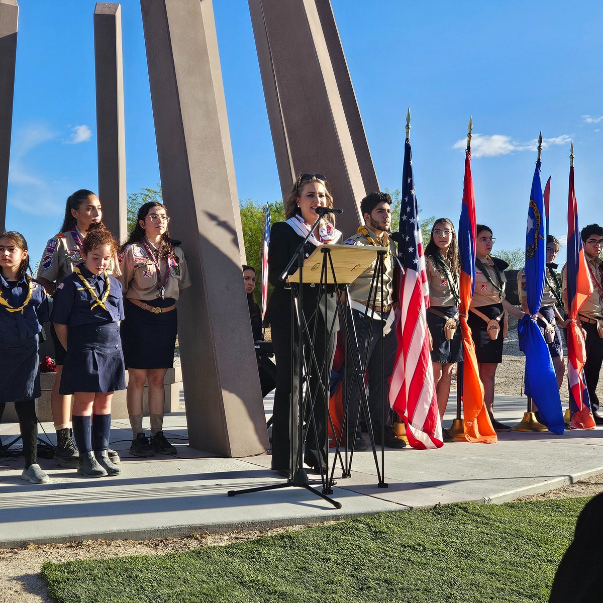 LombardoSNV's tweet photo. It was our pleasure to present Nevada’s first proclamation recognizing April, 24, 2026 as Armenian Genocide Remembrance Day at Sunset Park. https://t.co/J24pCC1SJG