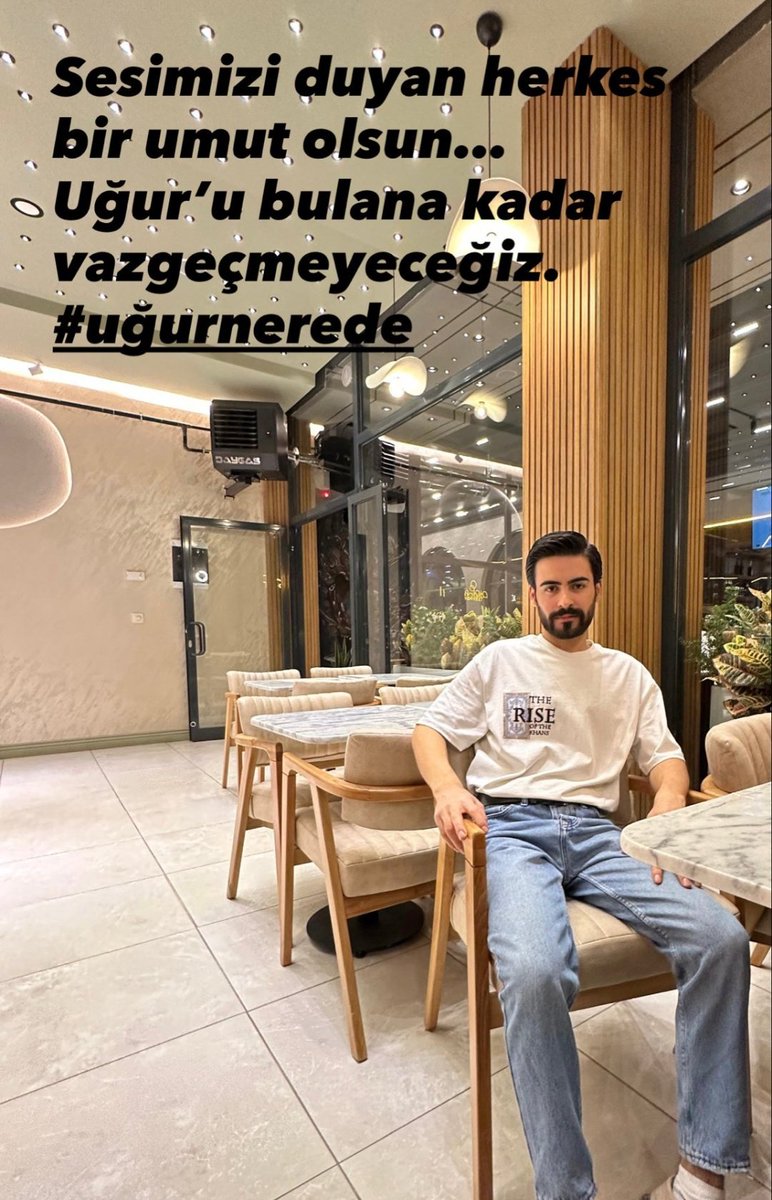 Evindar190922's tweet photo. Uğur için birlik olalım sesimizi duyuralım 
#ugurnerede
#didemarslanyilmaz
#vanhaber
#hatayhaber https://t.co/xg2D51dZKn