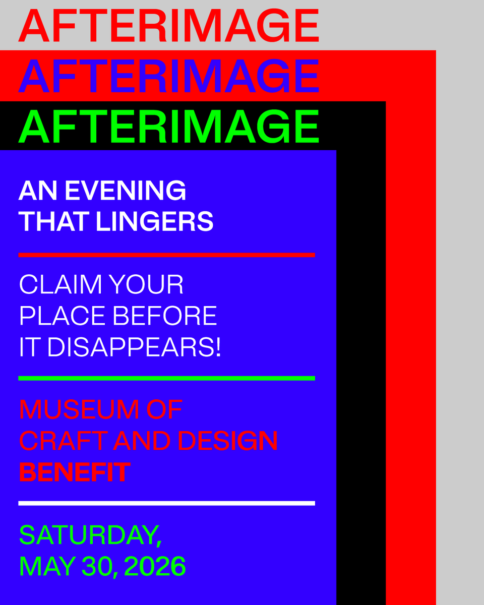 Museum of Craft and Design tweet media