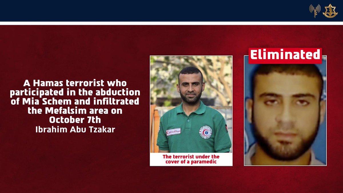 Israel Defense Forces tweet media
