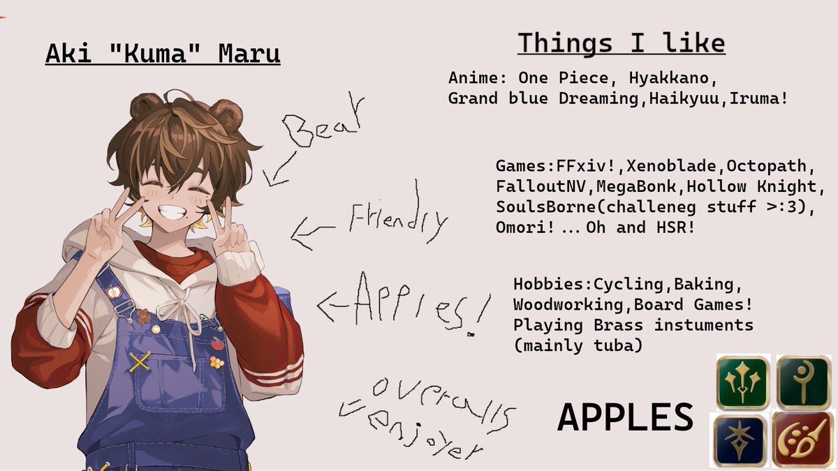 Aki Maru | PNGtuber 🧸🍎 (pre debut) tweet media