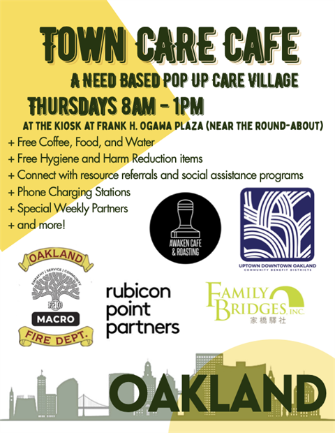 Family_Bridges's tweet photo. Our Housing and Community Services Program is one of the partners at the Town Care Café. Join us every Thursdays from 8 AM to 1 PM at the Frank H. Ogawa Plaza kiosk for free food, giveaways and resources referral.
https://t.co/Xh4HSpvjJI https://t.co/mUx0cknFeG
