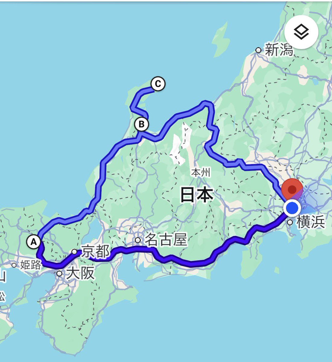 4i5N1's tweet photo. 4日間で16都府県・1600km車旅🚗疲れたけど😓2026GWおもひで！
東京→神奈川県→静岡県→愛知県→三重県→滋賀県→京都府→兵庫県→福井県→石川県→富山県→新潟県→長野県
→群馬県→埼玉県→東京 https://t.co/YKlQHVIaSf