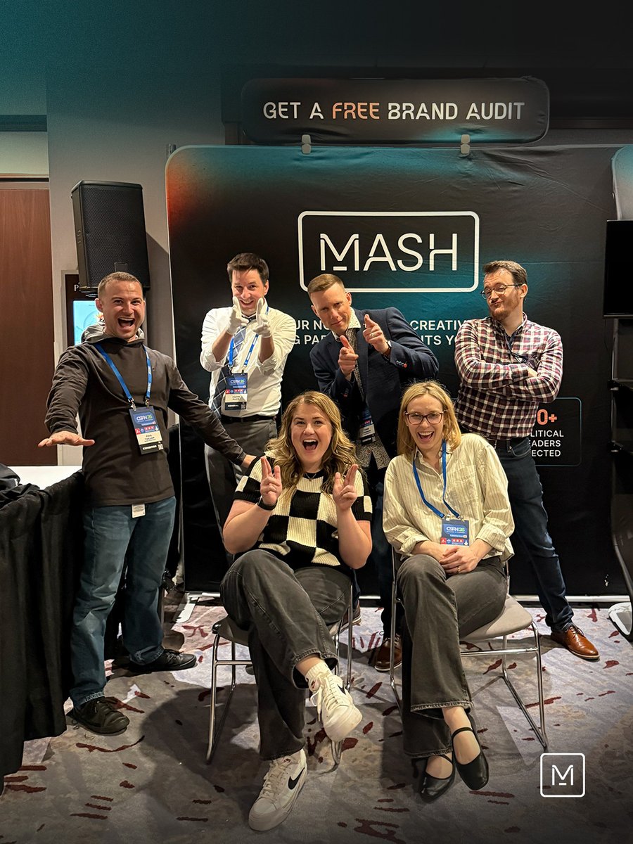 MashStrategyCA's tweet photo. If you're at the Canada Strong and Free Network Conference in Ottawa May 7 &amp; 8, come say hi. 👋

We'd love to meet you or reconnect! 
Catch us at our booth for your free brand audit 📍 https://t.co/dE8mv6AS0m