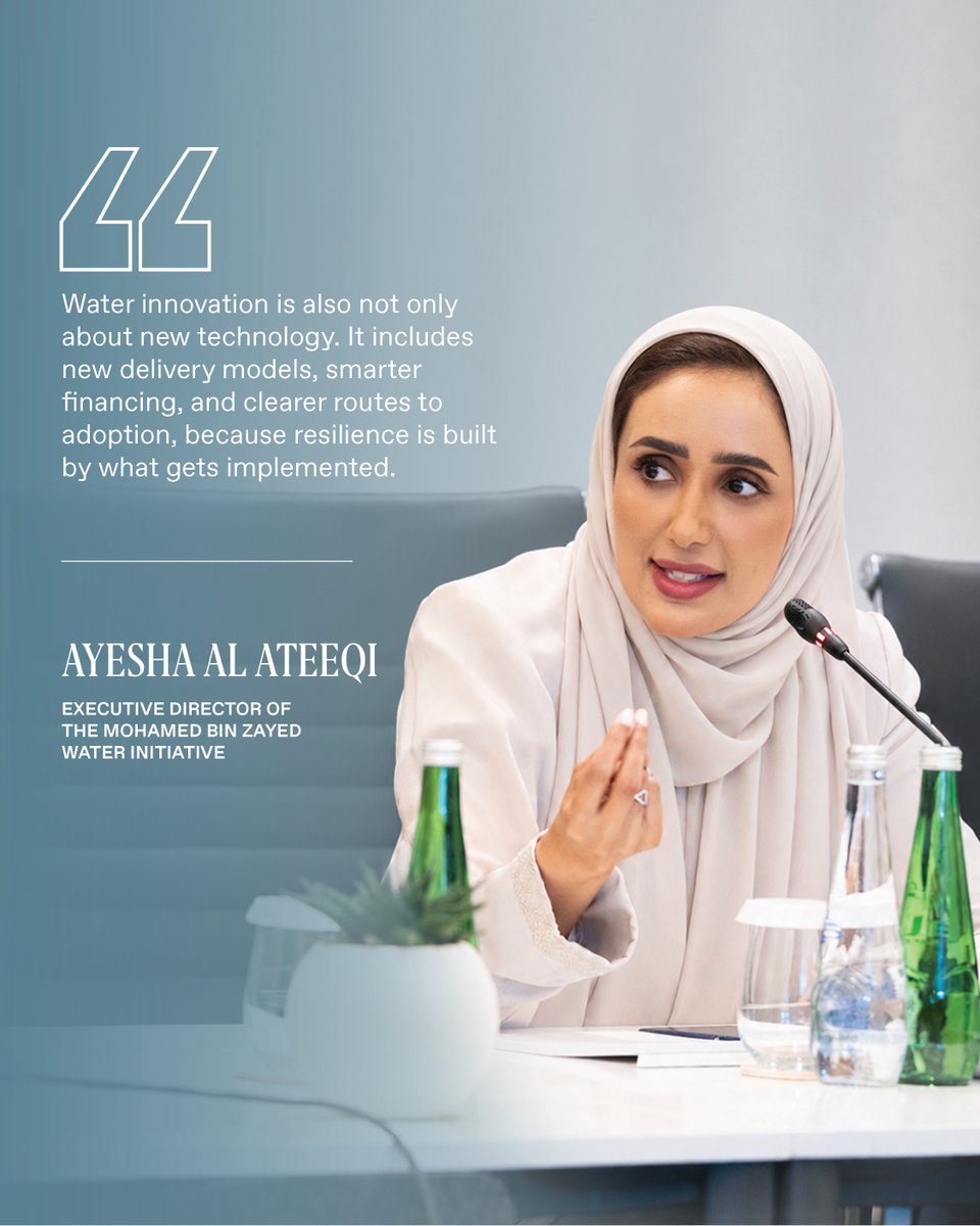 The Mohamed bin Zayed Water Initiative tweet media