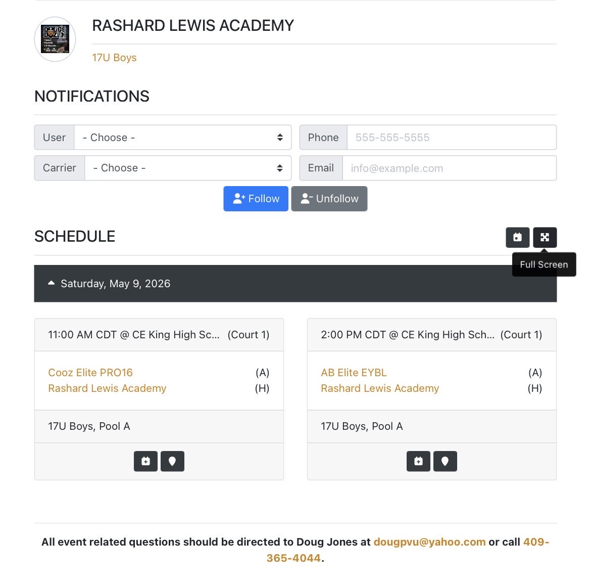 Rashard Lewis Academy tweet media