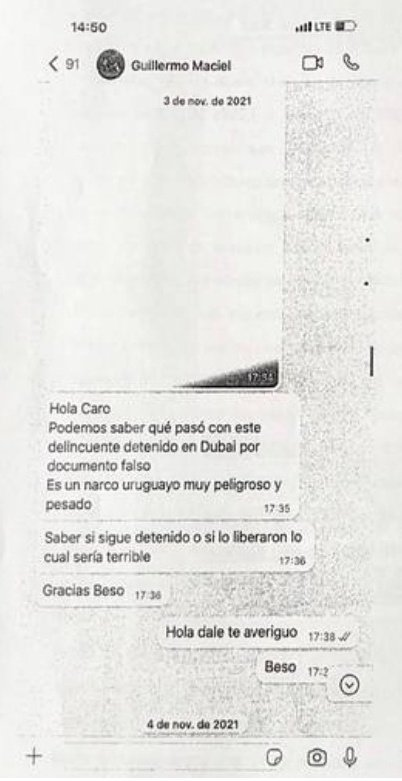 🔴Fiscal Alejandro Machado no puede avanzar con citaciones en causa de rotura de documento público por pasaporte de Marset. El fiscal tiene otros casos y no puede dedicarse exclusivamente. Por el momento no hay citaciones previstas. Además el fiscal tiene la denuncia por Cardama.