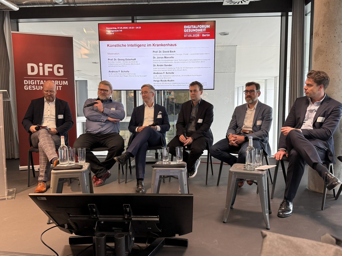 mtmedtech's tweet photo. Das Digitalforum der Gesundheitsstadt Berlin brachte heute zahlreiche Digitalhealth Experten in Berlin Mitte zusammen.
Programm: 
https://t.co/lp5hxIDJPw https://t.co/dObHp76bBo