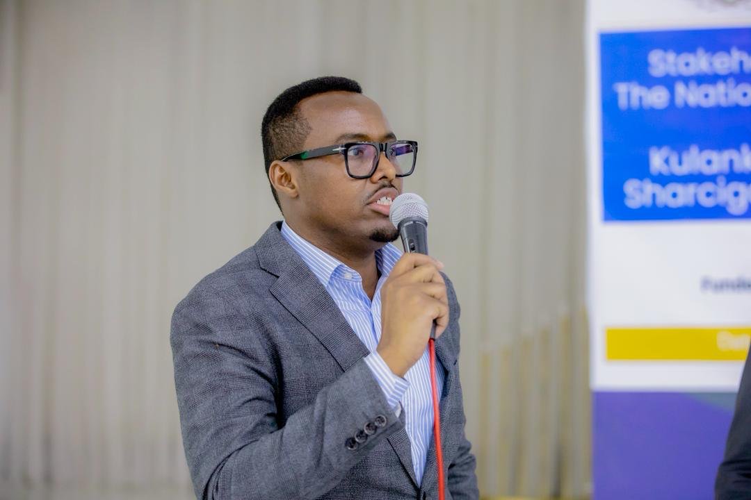 DRIVESOM's tweet photo. "This policy will protect member rights, attract investment, and give cooperatives a real role in building a more inclusive Somali economy" said Mohamed Abdullahi, Director of SMEs and Cooperatives @mocisom speaking at the National Cooperatives Policy and Act Validation Workshop. https://t.co/qz2CLq7o3Q