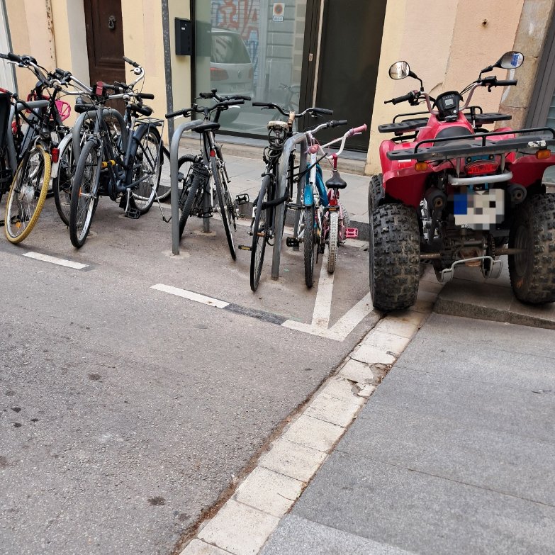 0stres! Quina bici tan rara